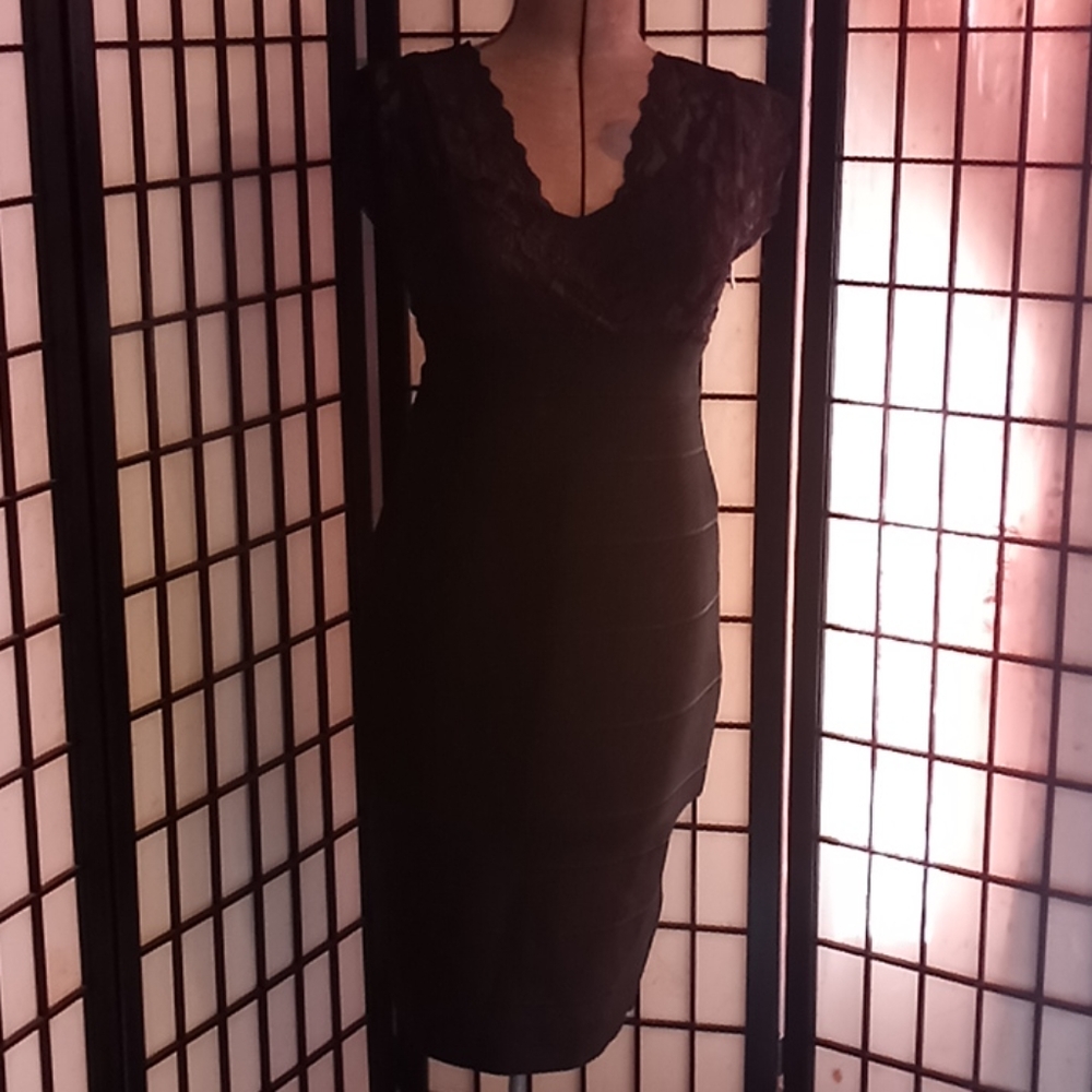 New black color dress